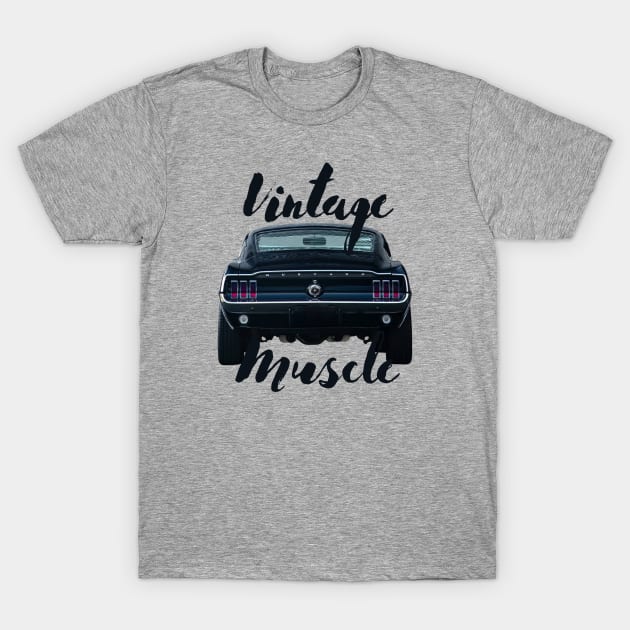 VINTAGE MUSTANG MERCH T-Shirt by Unikk.clo